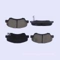 D1593 china car spare parts ceramic brake pad front brake pad for HYUNDAI Accent